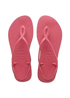 Sandały damskie - Havaianas Sandały damskie Luna, Różowa porcelana, 38 EU - grafika 1