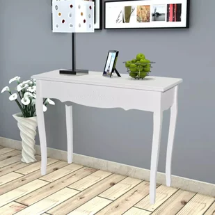 vidaXL Biaa toaletka - Toaletki - miniaturka - grafika 2