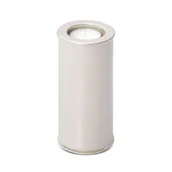 Świeczniki - Świecznik Dekoracyjny Ceramiczny Simona 7X7X15 Perłowy - miniaturka - grafika 1