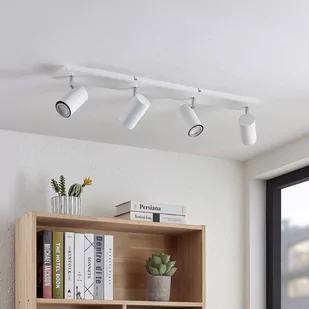 Lindby Joffrey spot sufitowy, 4-pkt. 80 cm, biały - Lampy sufitowe - miniaturka - grafika 2