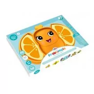 Miseczki i talerzyki dla dzieci - Talerzyk silikonowy antypoślizgowy Frootimals Orangiefly FT00007 Kids Euroswan - miniaturka - grafika 1