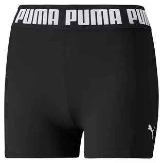 Spodnie sportowe damskie - Spodenki fitness damskie PUMA Train Puma Strong 3" Tight - grafika 1