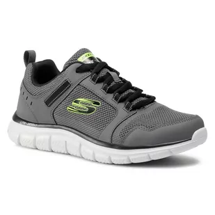 Skechers Buty Knockhill 232001/CCBK Charcoal/Black - Buty sportowe damskie - miniaturka - grafika 1