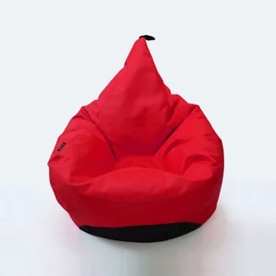 Pufa Worek Dla Dzieci Tipi Czerwony - Fotele i pufy dla dzieci - miniaturka - grafika 1