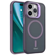 Etui i futerały do telefonów - Etui ETTERI Morning Fog MagSafe do Apple iPhone 14 Pro Fioletowy - miniaturka - grafika 1