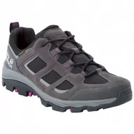 Buty trekkingowe damskie - Buty damskie Jack Wolfskin Vojo 3 Texapore Low W Rozmiar butów (UE): 37,5 / Kolor: szary/fioletowy - miniaturka - grafika 1