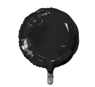 GoDAN Balon foliowy 18" na urodziny, Okrągły czarny BFOL/7128-5 - Balony i akcesoria - miniaturka - grafika 1