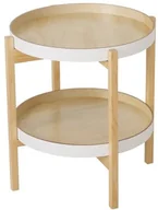 Ławy i stoliki kawowe - Stolik dwupoziomowy DRAGAN, wys. 51 cm - miniaturka - grafika 1