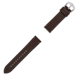 Brązowy  pasek do zegarka / smartwatcha Fossil 22 mm S221496  | OFICJALNY SKLEP | RATY 0% • Zapłać później PayPo • GRATIS WYSYŁKA ZWROT DO 365DNI - Akcesoria do zegarków - miniaturka - grafika 1