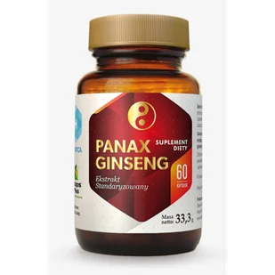 Hepatica Panax Ginseng x 60 kaps - Układ nerwowy - miniaturka - grafika 1