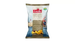 Chips Estrella West Coast Sea Salt & Vinegar 180g - Chipsy - miniaturka - grafika 1