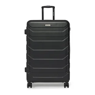 Gino Rossi GIN-L-001-05-BLACK Czarny - Walizki - miniaturka - grafika 1