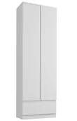 Szafy - Szafa Mobene Modern 60 X 180 X 35 Cm Biała - miniaturka - grafika 1