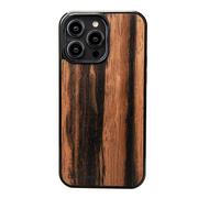 Etui i futerały do telefonów - Drewniane Etui Bewood iPhone 14 Pro Max HEBAN - miniaturka - grafika 1