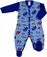 Pajacyki dla niemowląt - PAJAC pajacyk rozpinany standard Autka CHABER r 68 KLEKLE - miniaturka - grafika 1