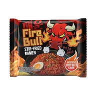 Szybkie dania obiadowe - Danie Instant Noodles Stirfry Beef o smaku wołowiny 137,8g - Firebull - miniaturka - grafika 1