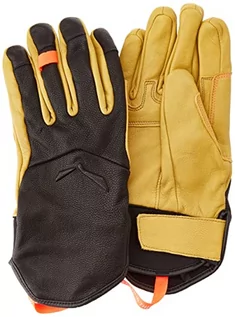 Rękawiczki - Salewa Damskie rękawiczki Ortles Am W Leather Gloves, Black Out/2500/6080, S, Black Out/2500/6080, S - grafika 1