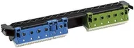 Rozdzielnie elektryczne - Hager polo Wspornik z zaciskami PE/N QuickConnect do rozdzielnic 1-rzędowych VZ461 VZ461 - miniaturka - grafika 1
