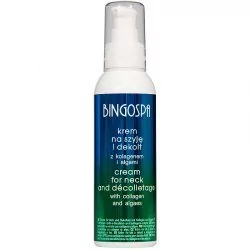 BingoSpa Krem z kolagenem i algami na szyję i dekolt - Cream With Collagen And Algae Krem z kolagenem i algami na szyję i dekolt - Cream With Collagen And Algae - Kremy do twarzy - miniaturka - grafika 1