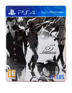 Persona 5 Steelbook Edition GRA PS4 - Gry PlayStation 4 - miniaturka - grafika 1