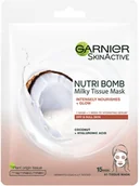 Maseczki do twarzy - Garnier SkinActive Nutri Bomb Milky Tissue Mask 30 g - miniaturka - grafika 1