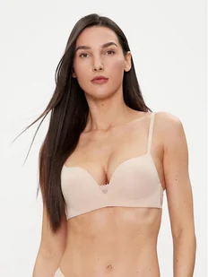 Tommy Hilfiger Biustonosz push-up UW0UW02405 Beżowy - Biustonosze - miniaturka - grafika 1
