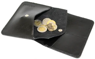 Etui Na Karty Dokumenty PolskaGalanteria Duże CZARNY Skóra Naturalna Pionowe z Miejscem Na Bilon MOTYW STATEK 12 x 9 [cm] - Etui na dokumenty i karty - miniaturka - grafika 7