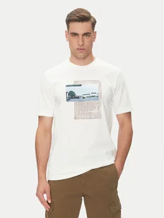 BOSS T-Shirt Te_Ontheway 50539180 Biały Regular Fit - Koszulki męskie - miniaturka - grafika 1