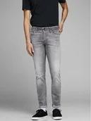 Spodnie męskie - Jack & Jones Jeansy Glenn 12147024 Szary Slim Fit - miniaturka - grafika 1