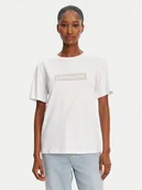 Koszulki i topy damskie - Patrizia Pepe T-Shirt 2M4422/J274-W146 Biały Regular Fit - miniaturka - grafika 1