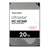 Dyski HDD - Dysk twardy Western Digital Ultrastar DC HC560 3.5'' HDD 20TB 7200RPM SATA 6Gb/s 512MB | 0F38785 - miniaturka - grafika 1