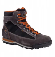Buty trekkingowe męskie - Buty trekkingowe męskie Aku U'S SLOPE GTX, black/ orange, 46.5 - miniaturka - grafika 1