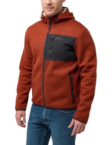 Jack Wolfskin Męska kurtka kominkowa z kapturem Jkt M