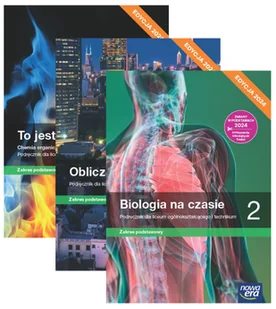 Pakiet podręczników To jest chemia, Oblicza geografii, Biologia na czasie. Zakres podstawowy. Liceum i technikum. Klasa 2. Edycja 2024 - Podręczniki dla liceum - miniaturka - grafika 1