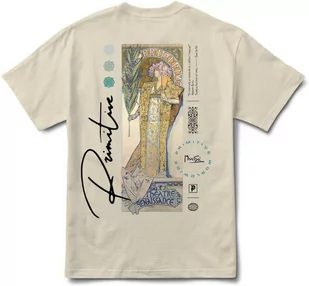 t-shirt męski PRIMITIVE (MUCHA) TOUR WASHED TEE Cream - Krawaty i muchy męskie - miniaturka - grafika 1