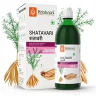 Witaminy i minerały - Krishna's, Sok z Shatavari układ rozrodczy, 500ml - miniaturka - grafika 1