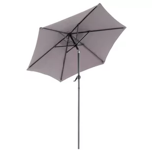 Składany parasol z rączką, 210 cm, antracyt - Parasole ogrodowe - miniaturka - grafika 1