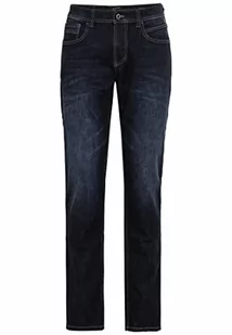camel active Męskie spodnie jeansowe Regular Fit Houston Stretch, granatowy, 48W / 34L - Spodenki męskie - miniaturka - grafika 1