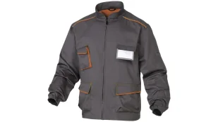 Delta Plus Bluza PANOSTYLE z poliestru (65%) bawełny (35%) 235 g/m2 kolor szaro-pomarańczowy rozmiar XS CORP M6VESGOTPT M6VESGOTPT - Odzież robocza - miniaturka - grafika 1