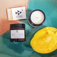 Świece - Świeca sojowa MANGO I PAPAYA  - świeca sojowa zapachowa OTSO -  120 ml - miniaturka - grafika 1