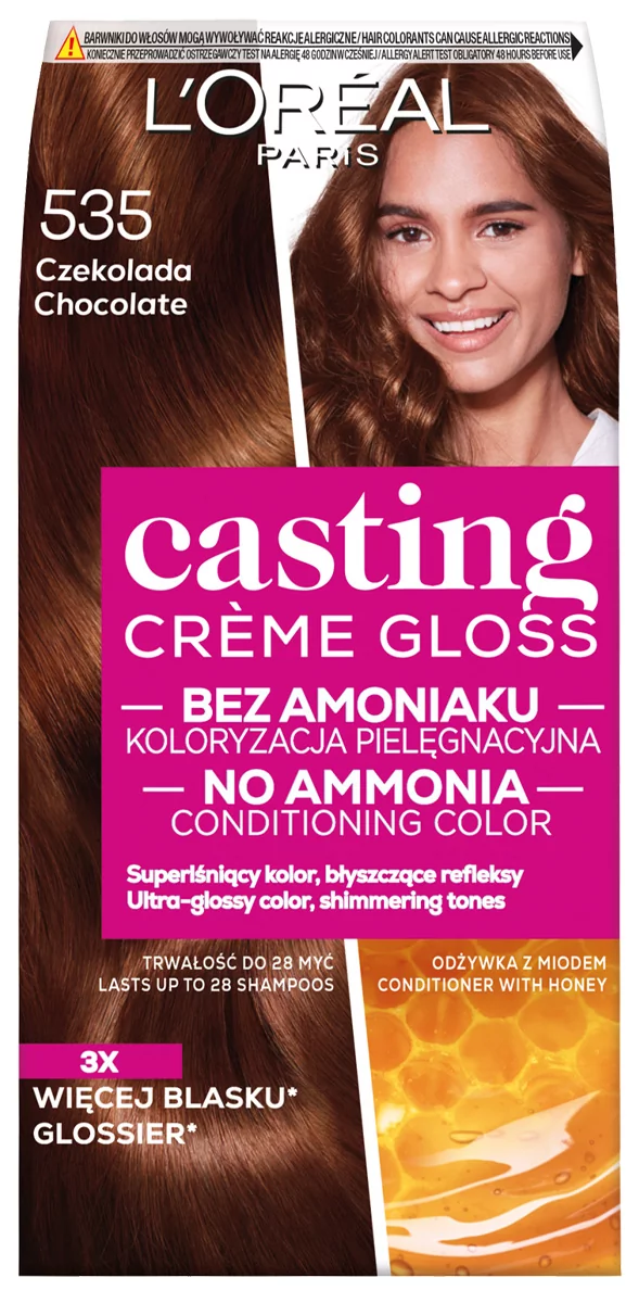 Loreal Casting Creme Gloss 535 Czekolada