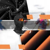 Czapki i chusty sportowe damskie - Kominiarka narciarska Qunature 13230023011 rower motocykl balaklava rozmiar L - czarna - miniaturka - grafika 1