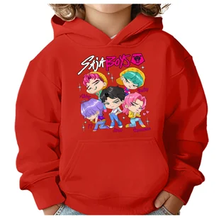 BLUZA DZIECIĘCA HUNTRIX SAJA BOYS 122-128 Z KAPTUREM BAWEŁNIANA JAKOŚĆ - Bluzy dla dziewczynek BLUZA DZIECIĘCA HUNTRIX SAJA BOYS 122-128 Z KAPTUREM BAWEŁNIANA JAKOŚĆ - Bluzy dla dziewczynek - miniaturka - grafika 1