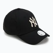 Czapki damskie - Czapka z daszkiem New Era Metallic Logo 9Forty New York Yankees black WYSYŁKA W 24H 30 DNI NA ZWROT - miniaturka - grafika 1