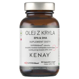 Kenay Olej z kryla EPA & DHA, 60 kapsułek - Serce i układ krążenia - miniaturka - grafika 1