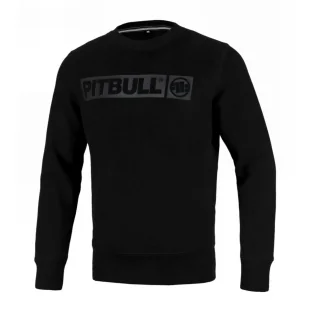 Bluza Pit Bull New Brushed Fleece Group Hilltop '23 - Czarna - Odzież taktyczna i umundurowanie - miniaturka - grafika 1