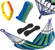 Hamaki - Omi Hamak ze stelażem ogrodowy bujak 270 x 80 cm 100kg - miniaturka - grafika 1