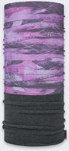 Komin Wielofunkcyjny Buff Safety Polar Purple - Czapki i chusty sportowe damskie - miniaturka - grafika 1