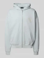 Bluzy męskie - Bluza rozpinana o kroju oversized z kapturem model ‘Nuevo’ - miniaturka - grafika 1