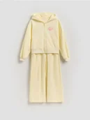 Dresy i komplety dla dziewczynek - Reserved - Bawełniany komplet - jasnożółty - miniaturka - grafika 1